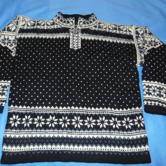 DALE OF NORWAY WOOL SWEATER - Picture 1 of 5